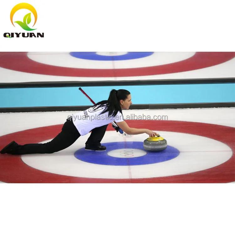 Best selling land curling panels for curling sports with curling stones