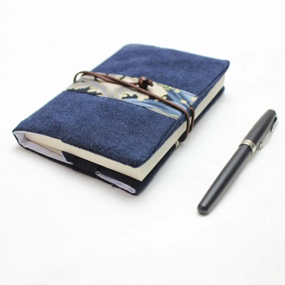 Adjustable size manual cloth slipcase notebook book cover plastic book cover adjustable