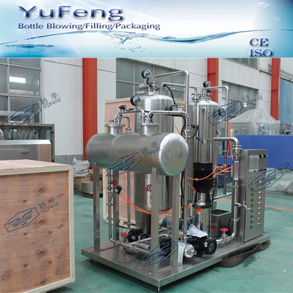 3 tanks CO2 mixing machine for carbonated water machine