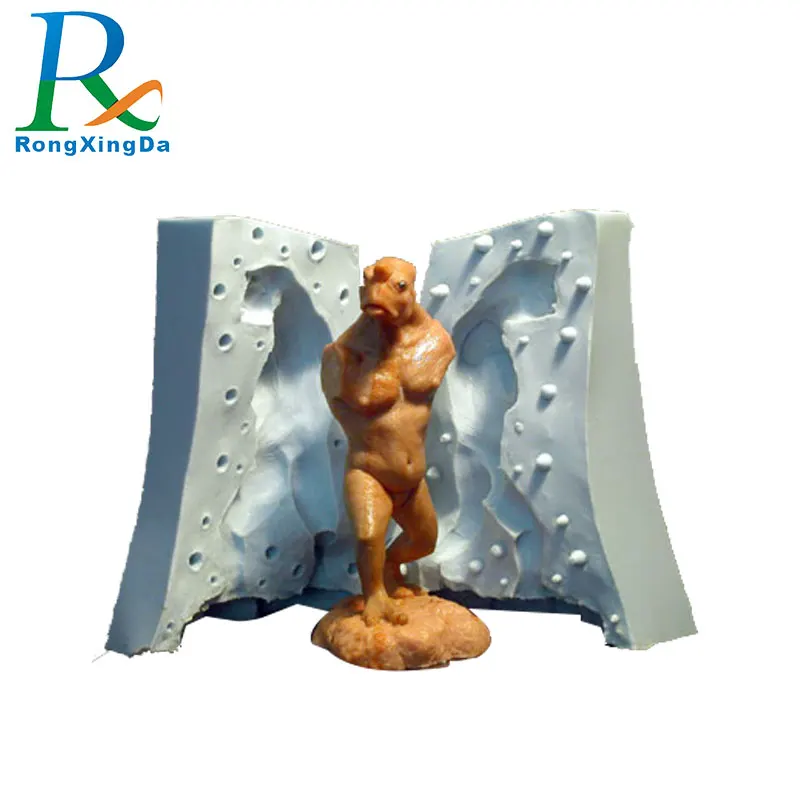 Белый жидкий Олово излечивается литья силиконовой резины материал для ремесел плесень