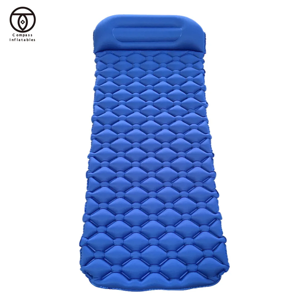 Professional Factory Directly camping bed heated camping hammock with inflatable sleeping pad Spring Mattress for camping