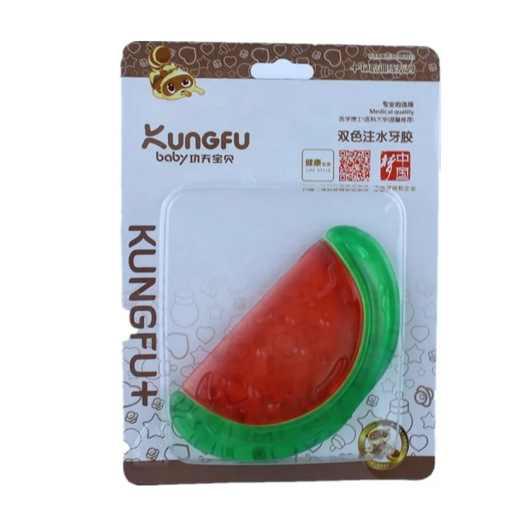 BPA free good grade safety water teether, silicone teether, baby teether