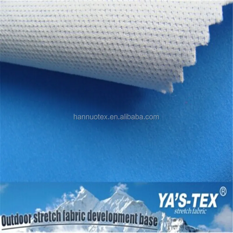 
Knitting Poly Mesh Fabric with TPU Bonding 