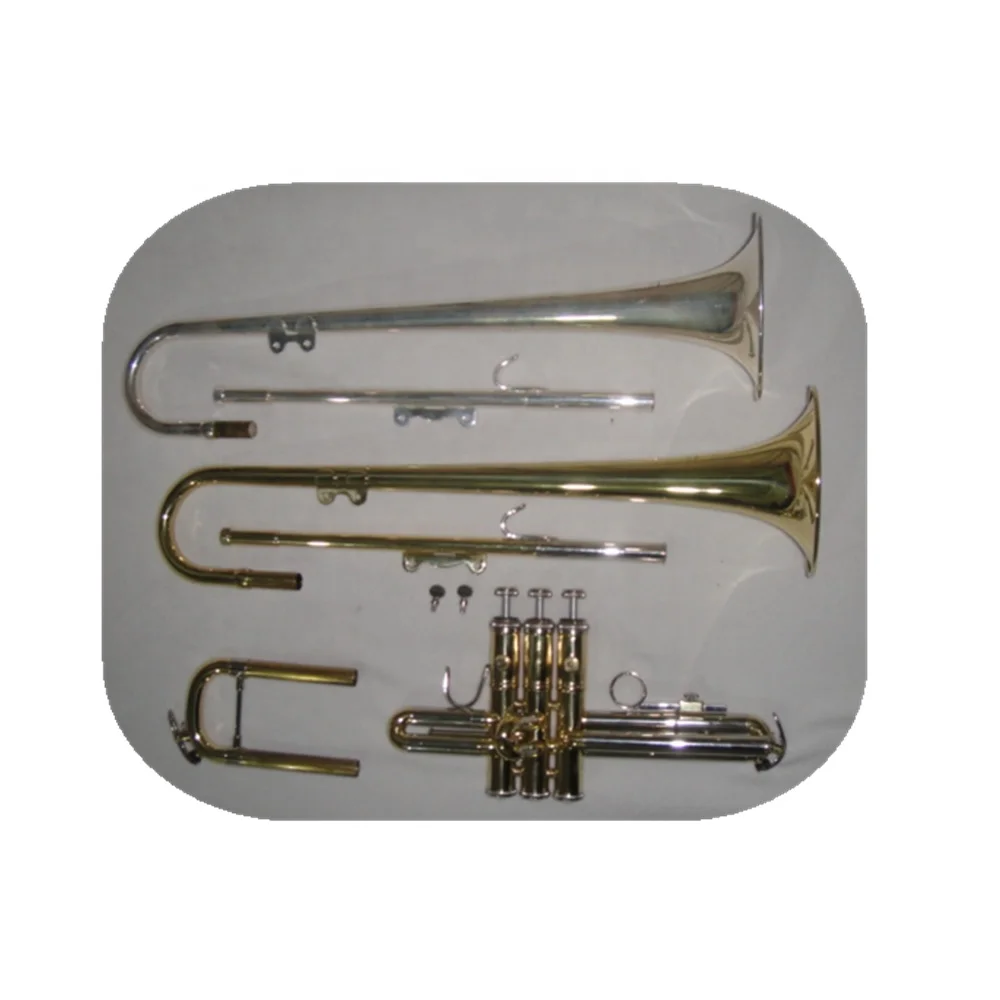 Professional  Grade  Tone  Bb  dismountable  trumpet