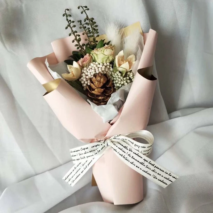 Сушеные букеты с искусственными цветами в новом дизайне для Дня матери