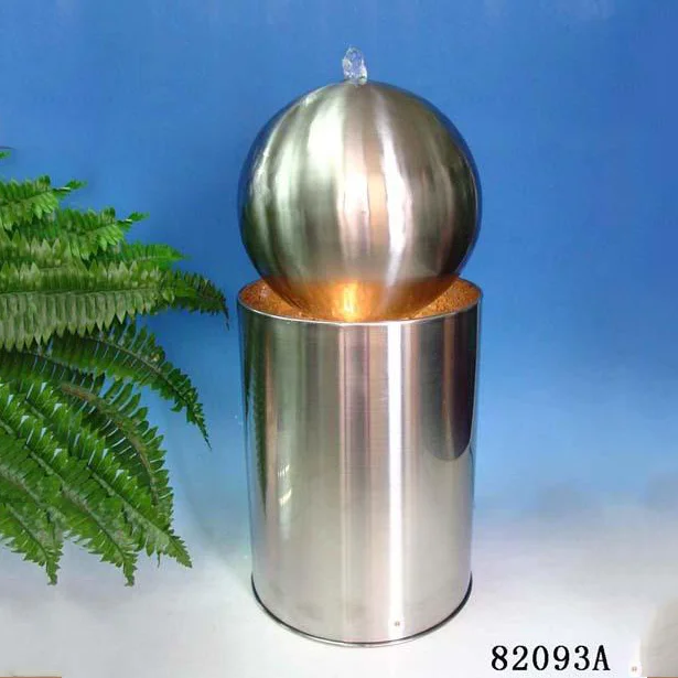 Solar cascading garden water feature outdoor waterfall fountain