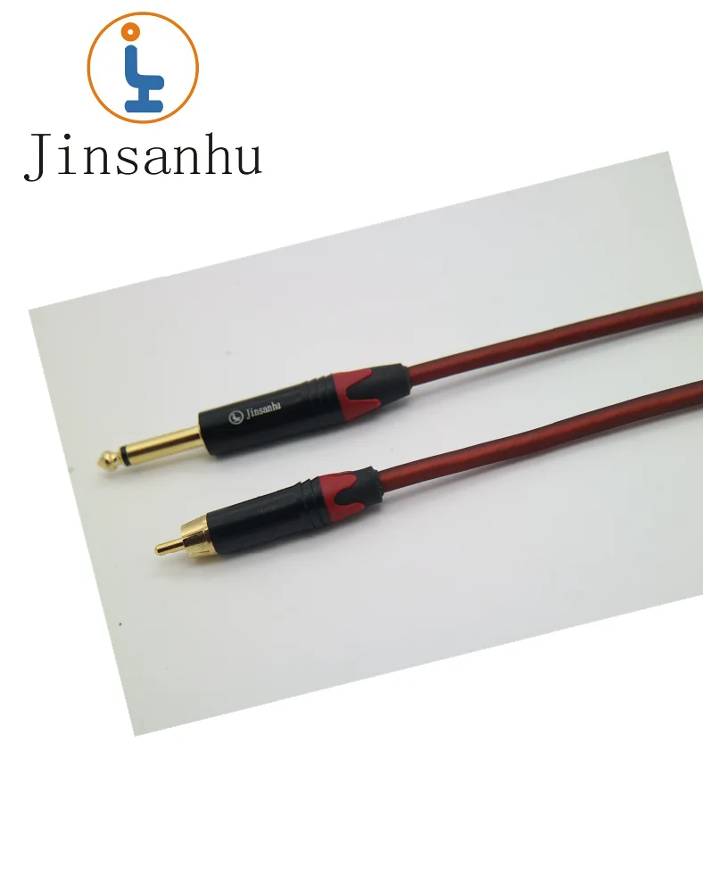 6.35 разъем Джек RCA MRC073 микрофон собраны штекер кабеля