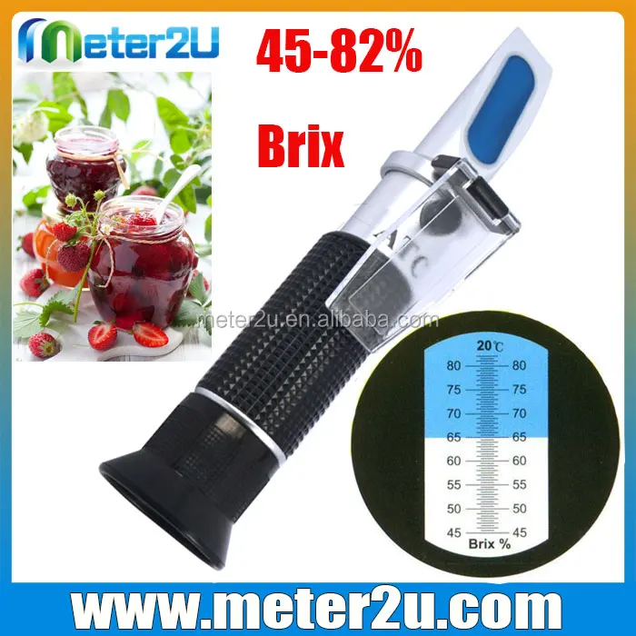 Ручной 45-82% brix преобразования Метр Рефрактометр для продажи