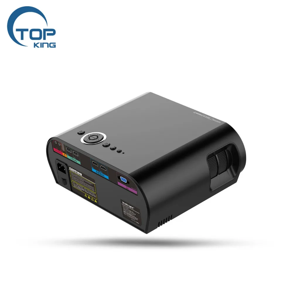 New Portable LCD Panel Projector 3200 Lumens 1280*800 Resolution GP90