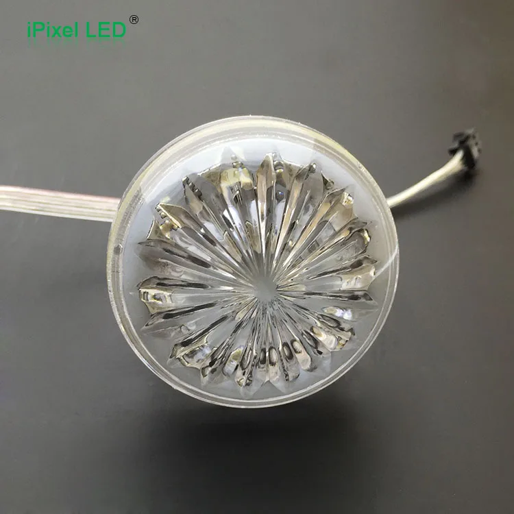 18 LED rgb 60mm ucs 1904 pixel light Programmable Full Color Led cabochon