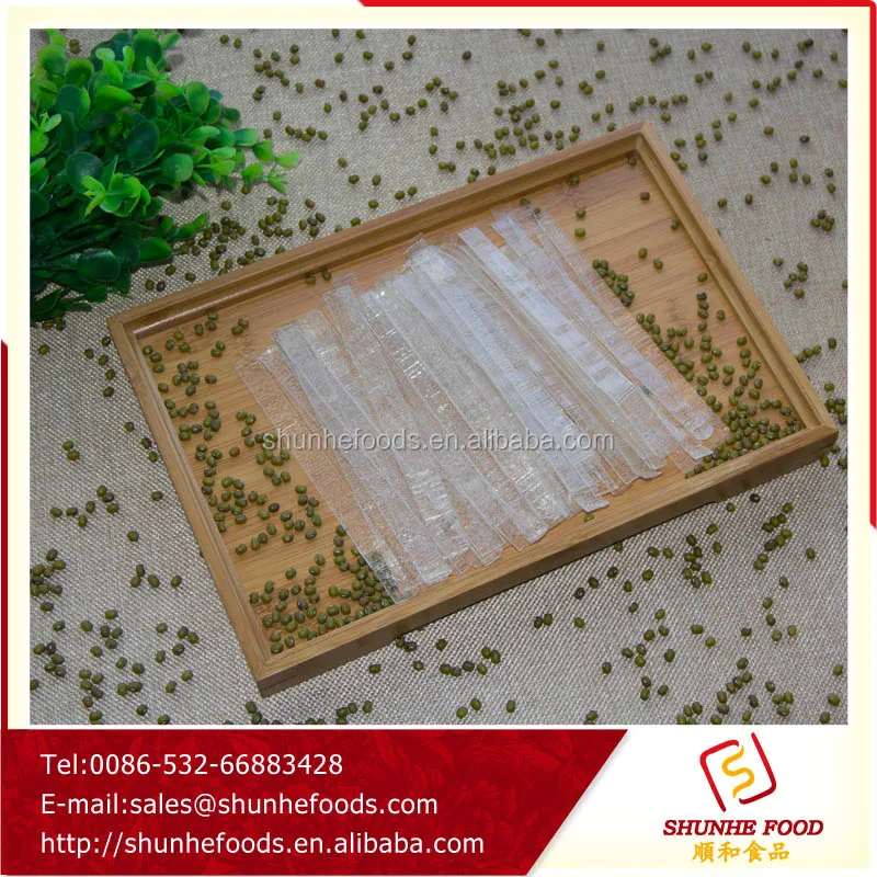 Refined Haccp/Iso Penne Lisce Dried Low Fat Mung Bean Wide Vermicelli