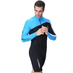 Long sleeves Neoprene Couple One Piece Diving clothes
