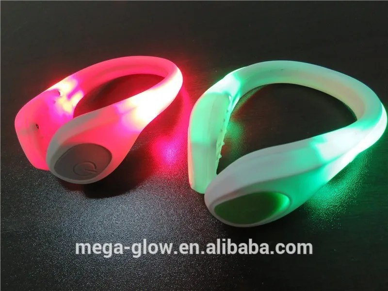 wholesale High quality shoe clip light shoe clip light glow in dark shoe clip light sports toy
