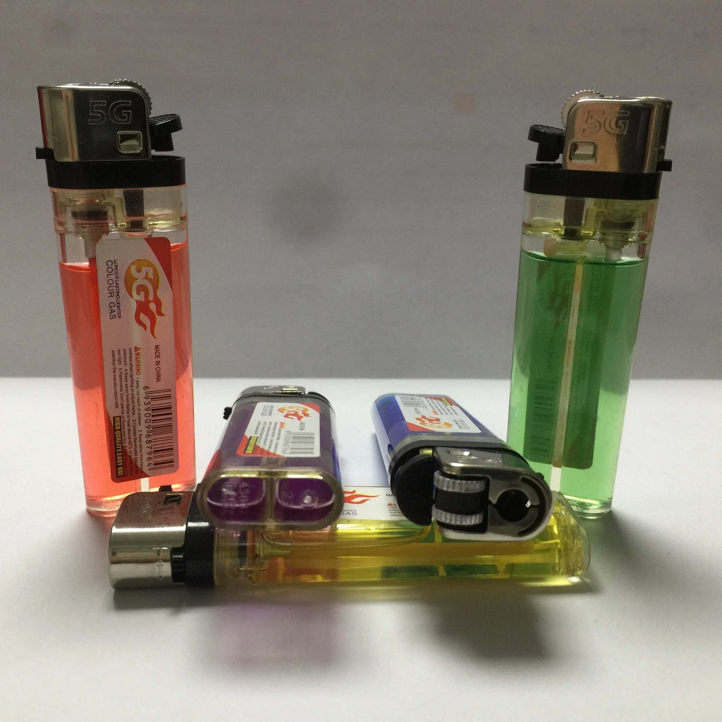 Custom oem butane torch  gas disposable cigarette flint lighter