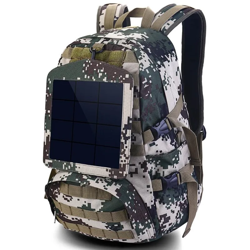 Waterproof & outdoor voltaic solar backpack