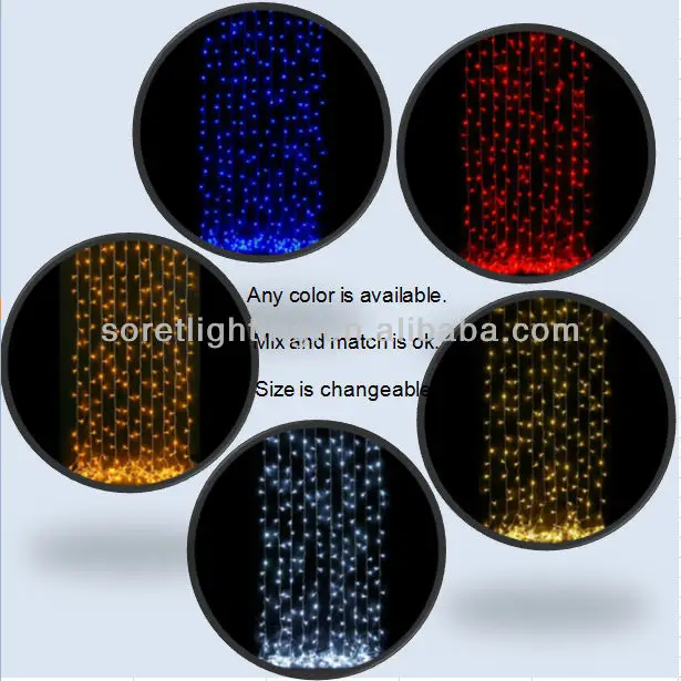 For Wedding Or Window Decoration LED Curtain Light