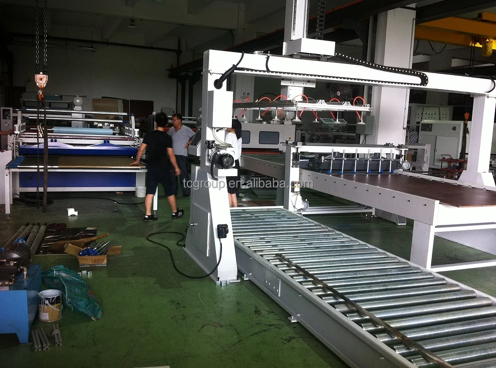 
Acrylic sheets high glossy pvc foil pur laminating Woodworking machine for mdf panels pvc foam boards 