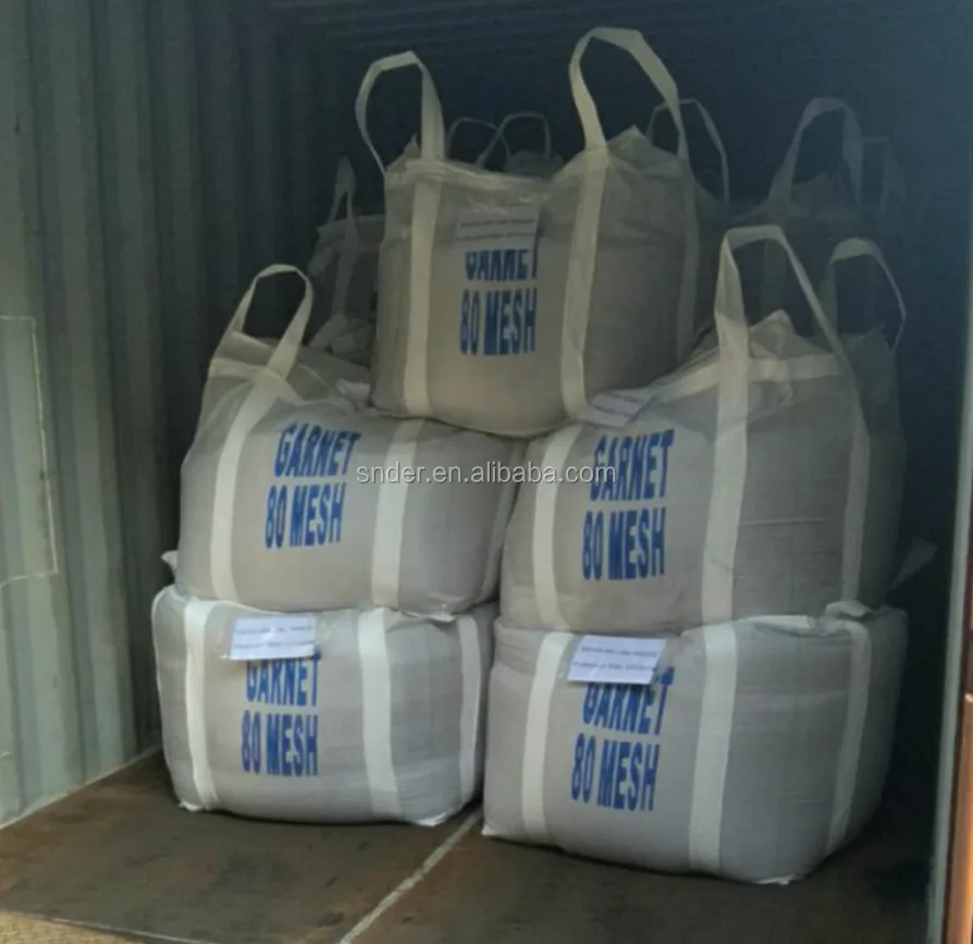 Water & Liquids Filtration Blasting Abrasive 80 Mesh Pink Garnet Sand