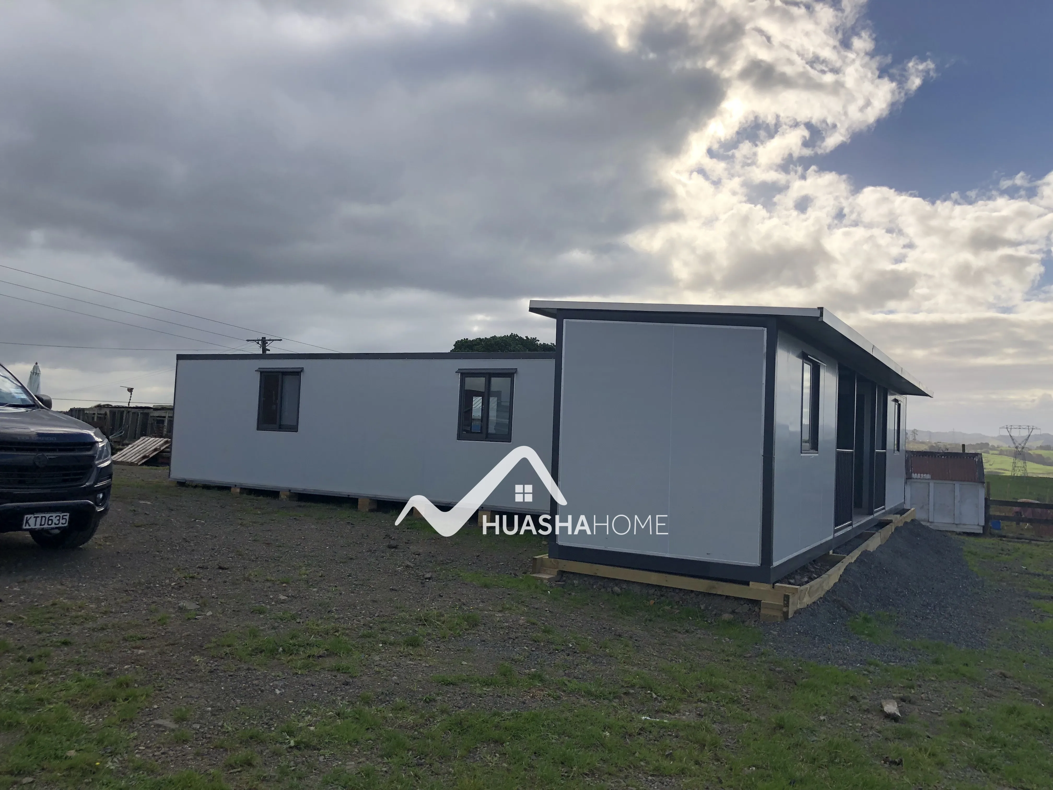 prefabbricadas casa Canada container casas luxo contenedor China