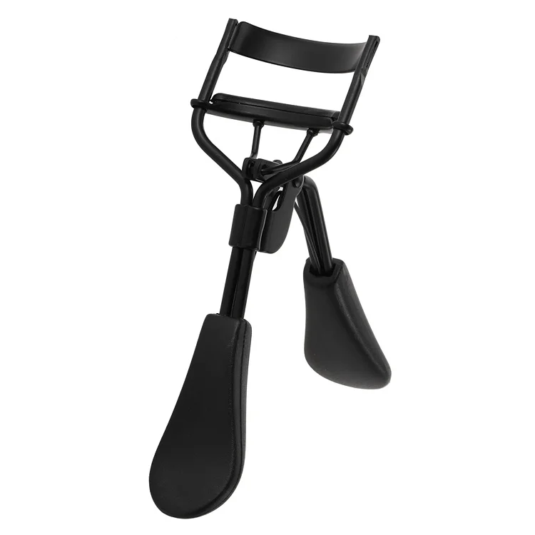 OEM Factory Eye Curling Make Up Tool Eyelash Curler With Silicone Gel Rubber Handle