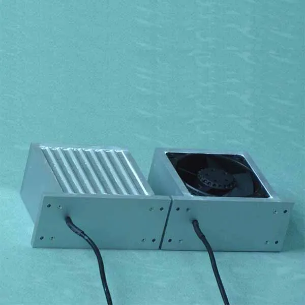 PTC air heater without insulator