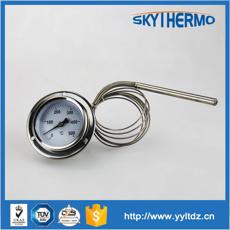 Сс промышленного использования bolier или печь капиллярной термометр
