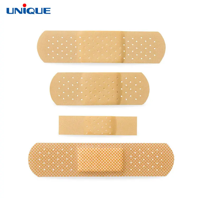 
Medical consumable custom printed skin color bandaid plaster band aid 