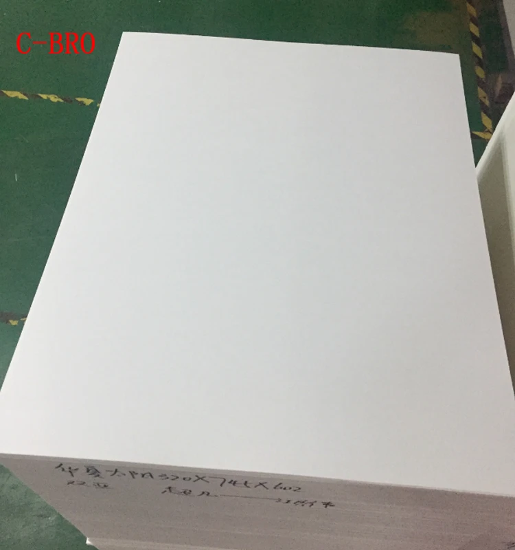 
Stock Double PE Coated Paper Board sheet Raw Material for Paper Cup manufacturer 