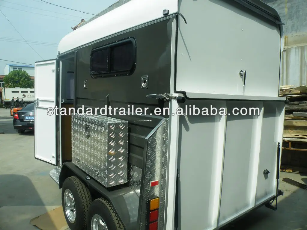 
deluxe horse float for 2 horse straight load 