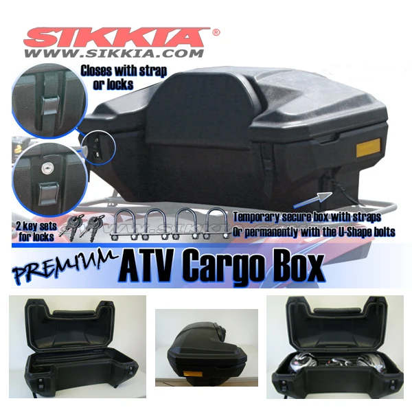 Roto mould plastic ATV box, cargo box, ATV parts Wholesale Sneaker Storage Foldable Packaging Luxury Custom ATV Box