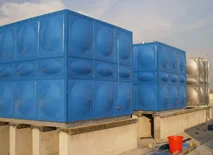 300 CBM galvanized steel panels bolted water tank