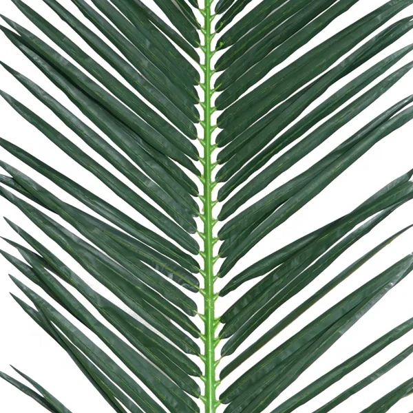 UV resistant plastic artificial coconut palm tree leaves outdoor decoration