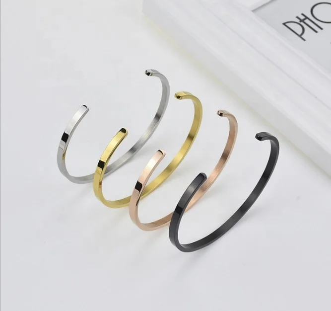 Лидер продаж, Браслет-манжета из нержавеющей стали с гравировкой для влюбленных