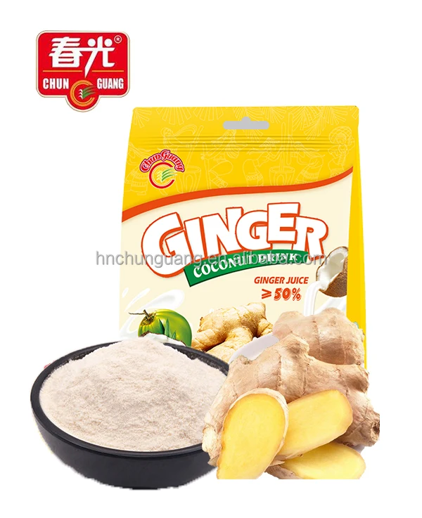 
Manufacturer China Yellow Ginger with Coconut Drink Powder 