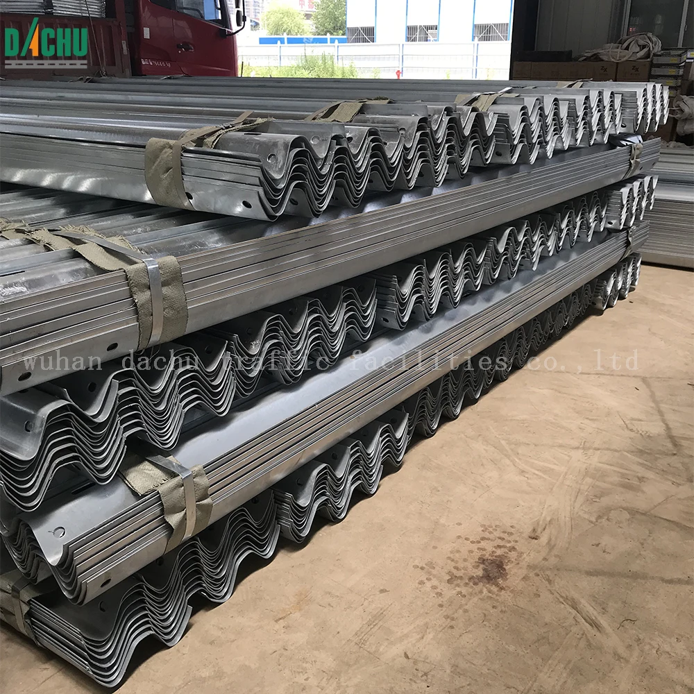 Road Safety Galvanized Steel Highway Guard Rail China Manufacturer