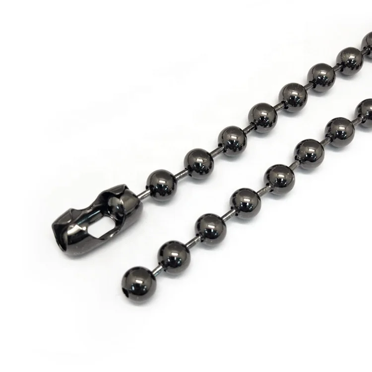 10mm ball chain 10mm Black ball chain for decoration