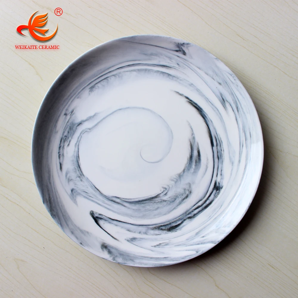 
Promotional hand painted porcelain decorative plates With Discount 