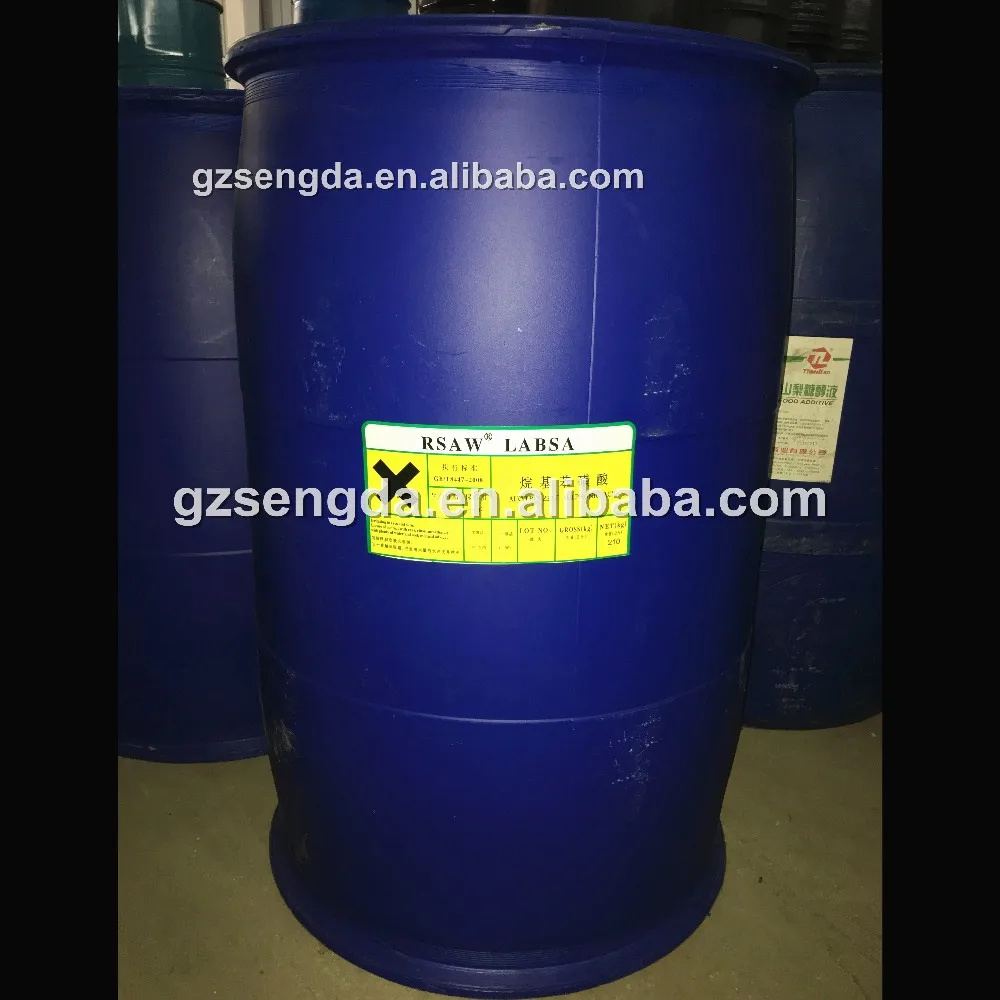 Linear Alkyl Benzene Sulphonic Acid LABSA 96%