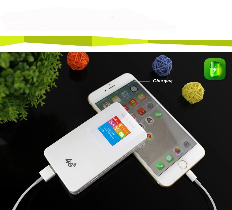 L100 portable hotspot travel 4g mini WiFi router with power Bank function