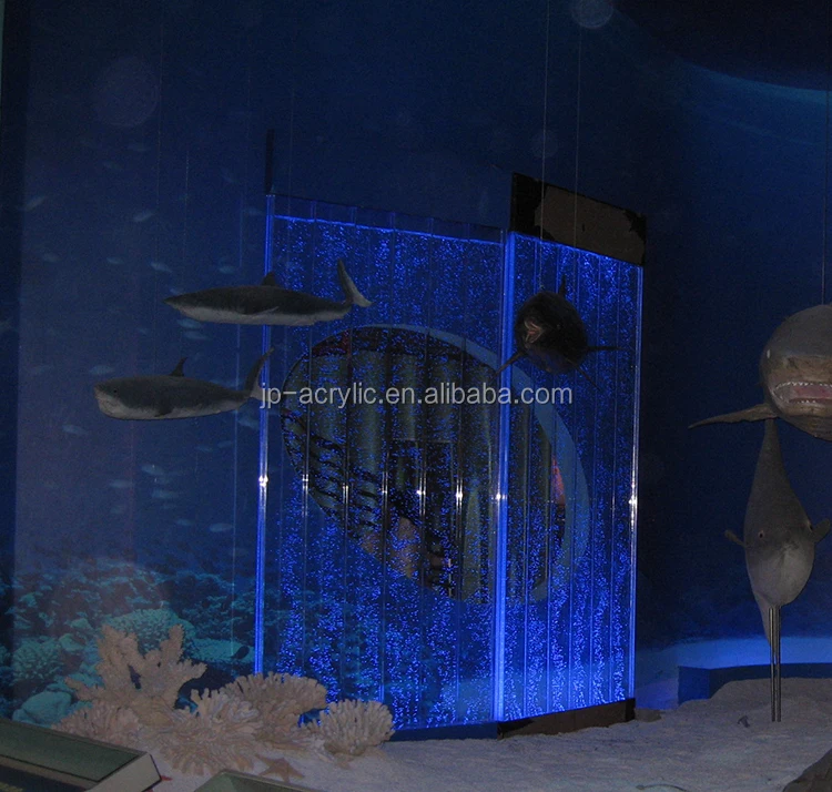 Custom Museum Partition Screen Acrylic Blister Wall