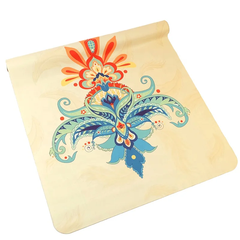The original eco yoga mat and best yoga mat supplies screen printing on yoga mats