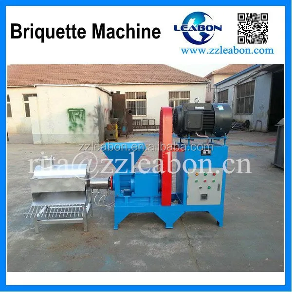 200-300KG/H Professional Biomass Briquettes Making Machine Biomass Briquette Screw Press