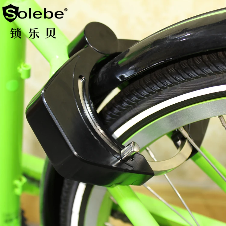 Smart electronic bike lock with QR Code controlled by phone APP bicycle sharing lock