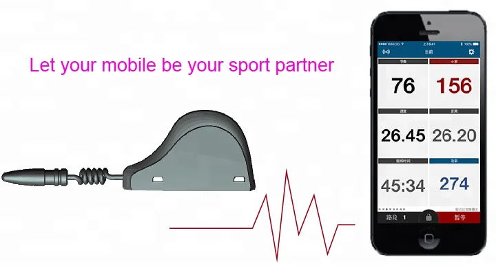 wireless smart sports accessories cycling speed and cadence sensor