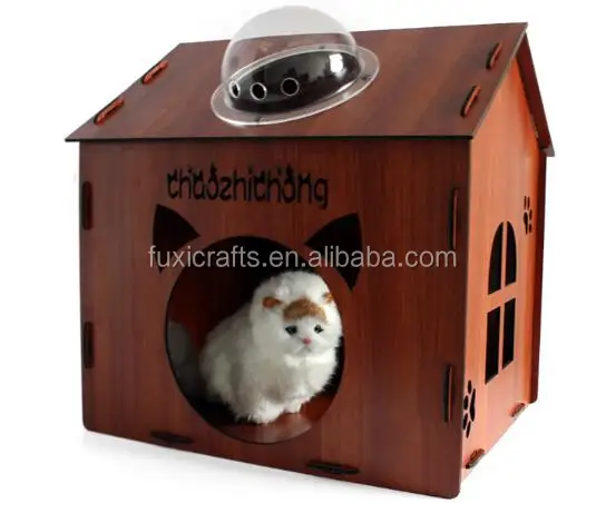 Wholesale luxury modern large big outdoor wooden indoor wood dog house