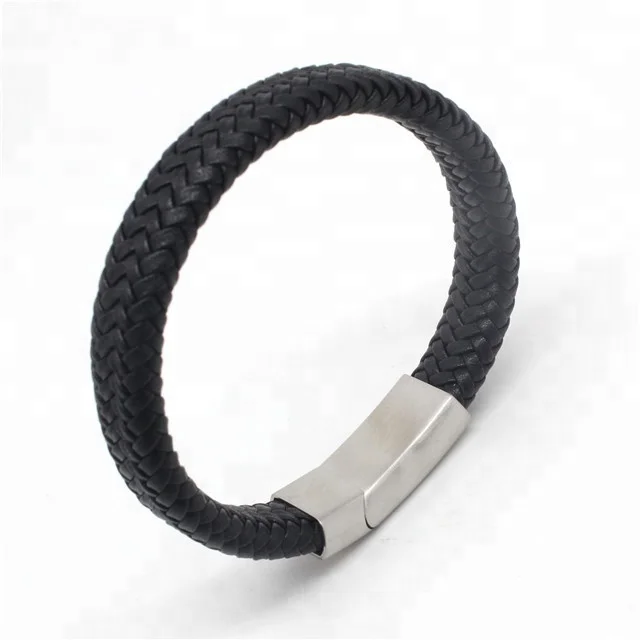 2022 Fashion Mens Jewelry Diy Braided Leather Mens Bracelets