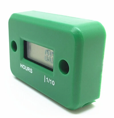 digital LCD display electronic timer hour meter for gas engine