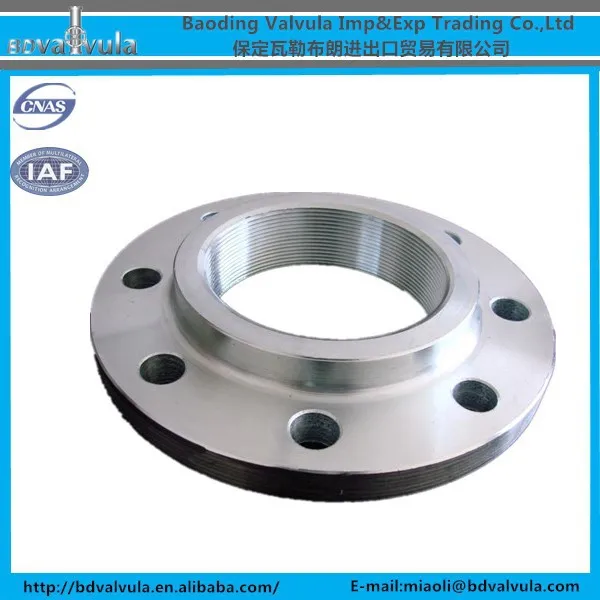 DIN 16 Rail Carbon Steel Flange Loose Flange Manufacturer