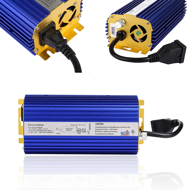400 Вт 600 1000 металлический галогенный цифровой балласт с регулируемой яркостью китайский электронный HPS/MH лампа высокого давления натрия> 0