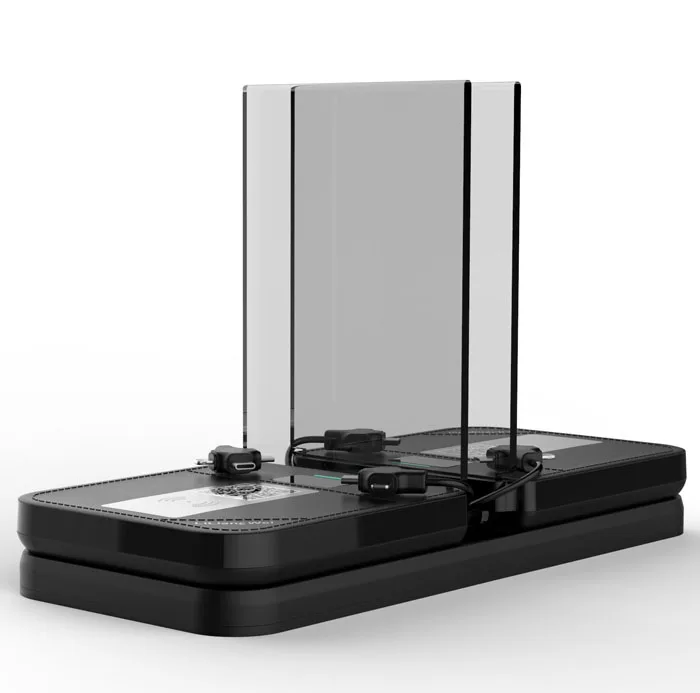 
Restaurant table menu power bank 15000mah wireless sharing power bank charging station 